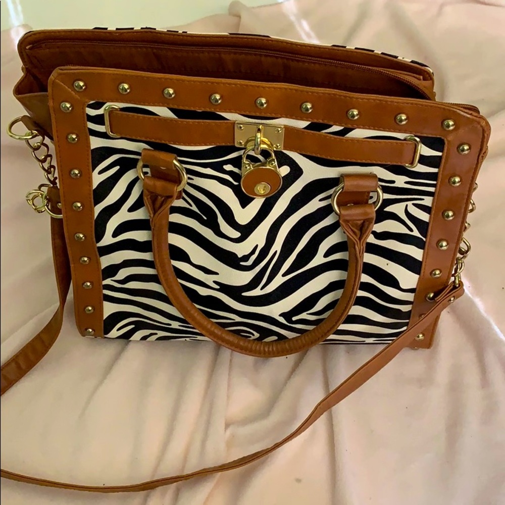 Zebra Print Bag